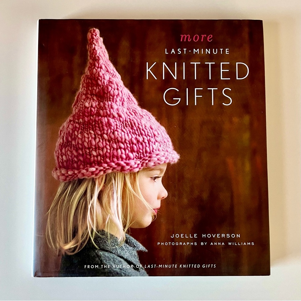More Last-Minute Knitted Gifts Book, Hardcover with Original Jacket, 144 pages
